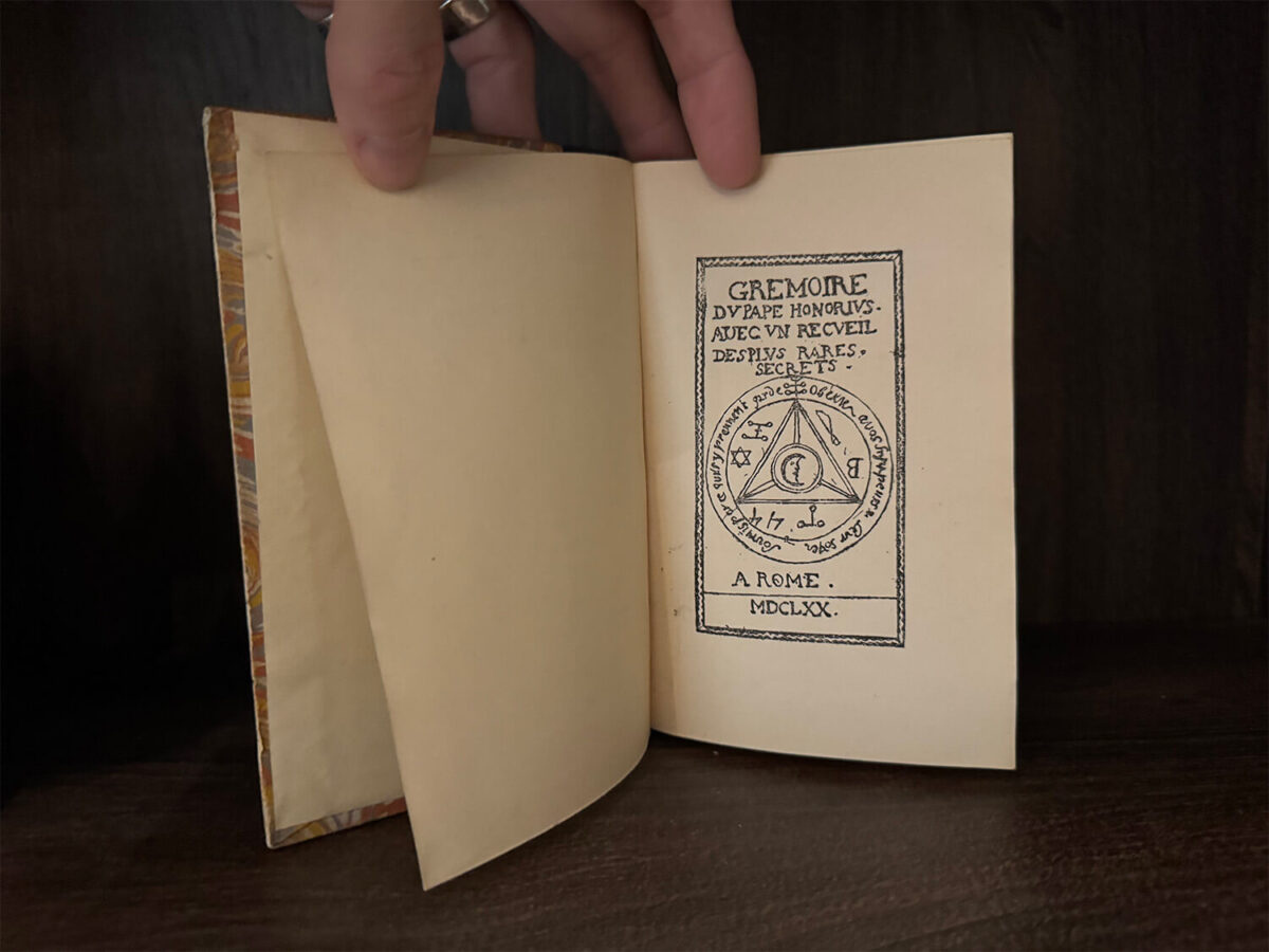 Gremoire du Pape Honorius (1890-1910)